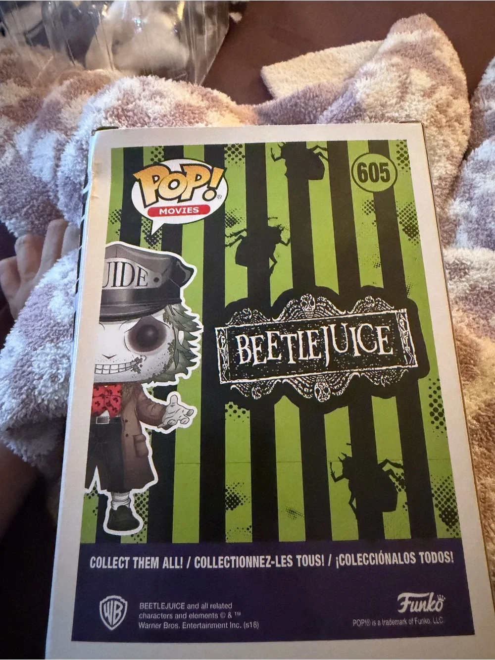 Funko Pop! Beetlejuice Vinyl Figure - Green, White
